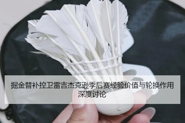 掘金替补控卫雷吉杰克逊季后赛经验价值与轮换作用深度讨论